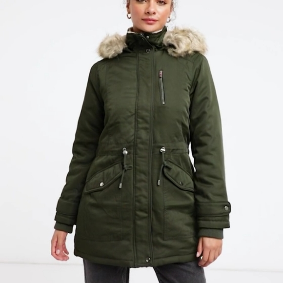 NWT ASOS | $125 Winter Hooded Parka - Picture 5 of 9